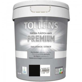 PINTURA PREMIUM MATE NEGRO 0750ML