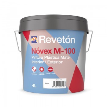 PINTURA PLASTICA NOVEX M-100 4L