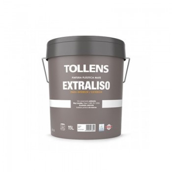 TOLLENS EXTRALISO MATE BLANCO 4 LT