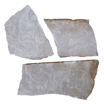 M2 PIEDRA CUARCITA BLANCO ORIENTAL IRREG