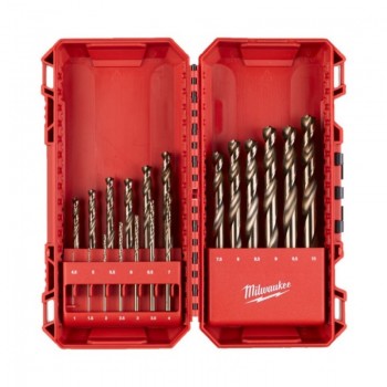 ESTUCHE 19 BROCAS RED HELIX HSS COBALTO