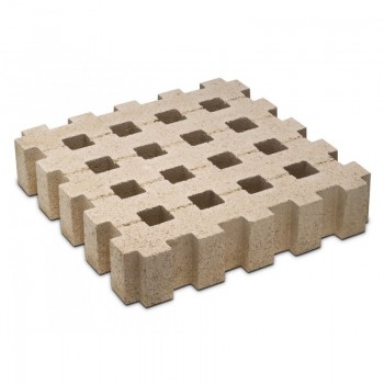 M2 CELOSIA CESPED GRIS H 50X50X10