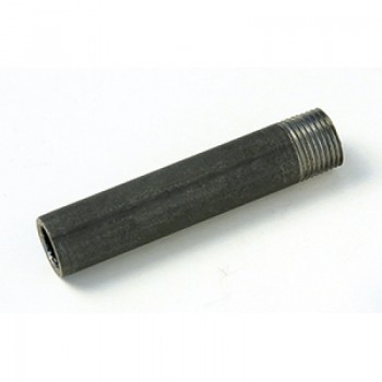 CARRETE ACERO NEGRO 1 ROSCA 1/2 100MM