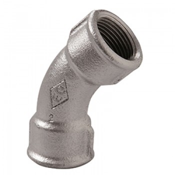 CURVA GALVANIZADA H/H 45º 1/2 FIG-41