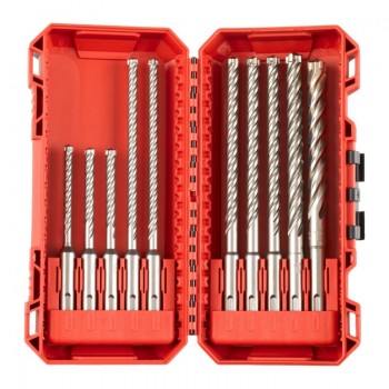 ESTUCHE 10 BROCAS SDS-PLUS MX4