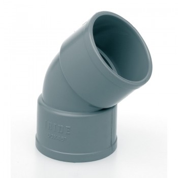 CODO PVC H-H 45º D32