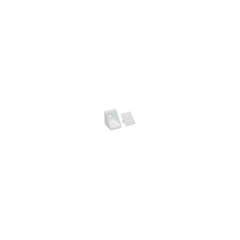 BL ANGULO C/TAPA PEQ AN20 18X20MM BLANCO