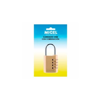 BL CANDADO COMBINACION CN05 40MM LATON