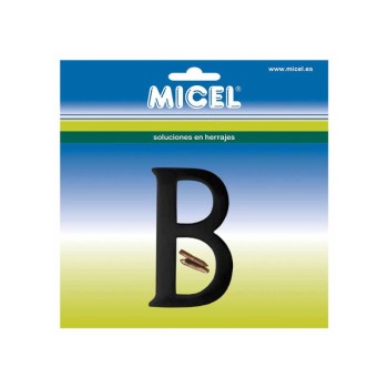 BL LETRA LATON B LTR01 100MM NEGRO