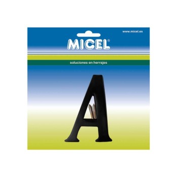 BL LETRA LATON A LTR01 100MM NEGRO