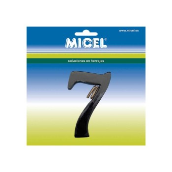 BL NUMERO LATON 7 NM01 100MM NEGRO