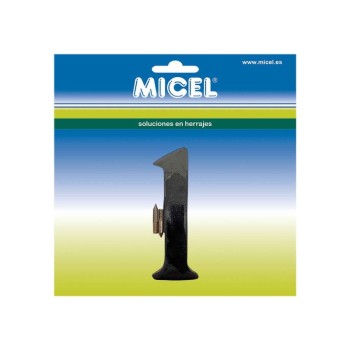 BL NUMERO LATON 1 NM01 100MM NEGRO