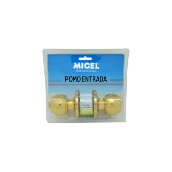 BL POMO PUERTA BOLA ENTRADA PP07 LATON P