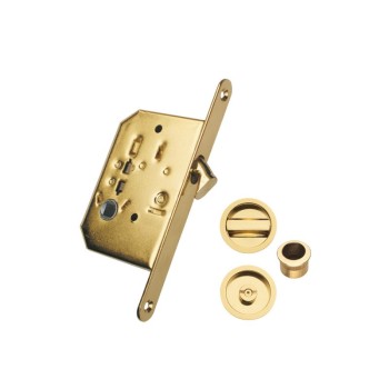 KIT PUERTA CORREDERA PCR03 35MM LATONADO