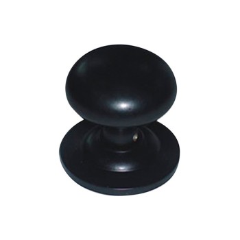 POMO PUERTA LISO PP02 70MM NEGRO